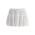 thumbnail image 2 of No Boundaries Women's Crochet Swim Coverup Skirt, Sizes XXS-XXL, 2 of 5