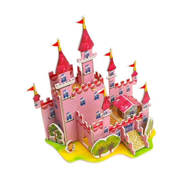 Juguetes de rompecabezas 3D DIY, papel y tablero de espuma EPS para niños y adultos, divertidos y Estilo F
