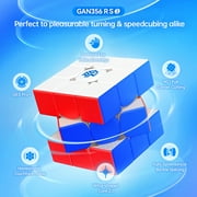 GAN 356 R S 2, Speed Cube 3x3 Magic Cube Stickerless Professional Puzzle Toy, 356 R S Upgraded Version Gan Cube