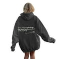 thumbnail image 2 of Dear Person Behind Me Hoodies for Women Mental Health Matters Inspirational Positive Hooded Sweatshirt with Pockets, 2 of 6