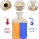 thumbnail image 5 of Botella de agua caliente de 2 l con funda de felpa suave, botella de agua caliente de goma de alta calidad, botella de agua caliente segura y duradera en invierno, reciclable, para mujeres, hombres y niños esquí esquí Gafas de esquí, 5 of 5