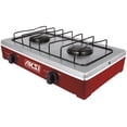 thumbnail image 1 of Estufa de Mesa Aksi 2 Quemadores Roja, 1 of 3