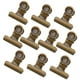 thumbnail image 5 of Clips de carpeta Sharpla para bolsas de alimentos Artesanía Bronce Clips de papel de carpeta, 5 of 7