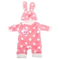 thumbnail image 1 of 1 Ensemble de Pyjamas pour Poupée Bébé Vêtements Délicats pour Poupée de 18 Pouces Costume Adorable, 1 of 7
