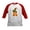 Red/White, variant on CafePress - Halloween Letter R Witch Monogram Kids Baseball Je - Kids Cotton Baseball Jersey, 3/4 Sleeve Shirt