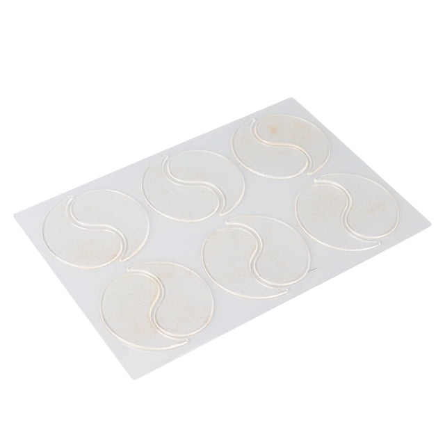 Almohadilla de gel para ojos BuyWeekMX 6 pares de parches de silicona reutilizables