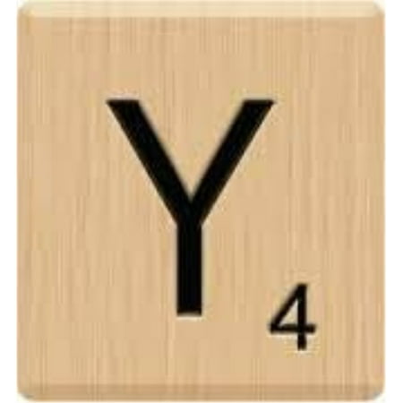 Brazil Beautiful Game (10) Beautiful Scrabble Letter Y Tiles, Scrabble for Crafts, Scrabble for Game Piece Y, 10 Letter Y, Hardwood, Individual Scrabble Tiles for Crafts A to Z ()