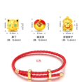 thumbnail image 1 of Pulsera de cuerda Pokemon Pikachu, bola de bricolaje, joyería Bulbasaur, resinas psíquicas, Jigglypuff, cuentas de transporte, tejido UL, regalo creativo zhangmengya LED, 1 of 2