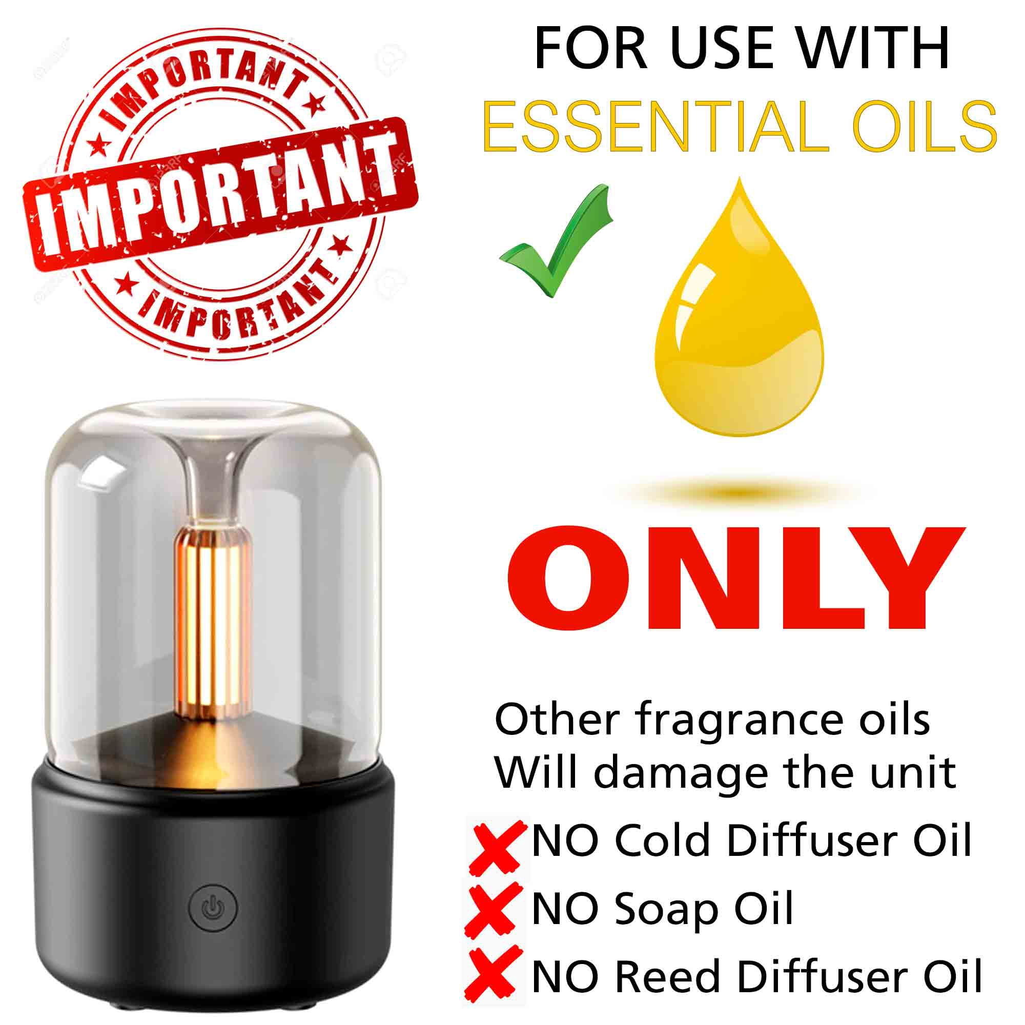 HAVANA Inspired by Cedar & Spice Scent Luxury Fragrance Oil 4 fl oz and Lantern Diffuser Kit for Home and Office