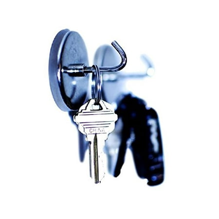 1.5 Inch Open Hook - 1.5 Inch Magnetic Hooks - 2 Piece Set