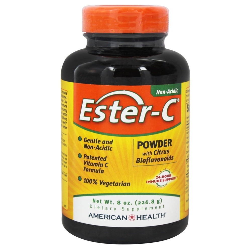 American Health Ester C Powder with Citrus Bioflavonoids 750 mg. 8