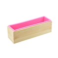 thumbnail image 3 of CNKOO 1200ML Rectangular Toast Mold Silicone Cake Mold Silicone Soap Mold with Wooden Box Baking Tools, 3 of 9