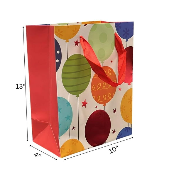Birthday Gift Bag – Festive and Reusable Bag for Celebrating Special Moments: 1CT