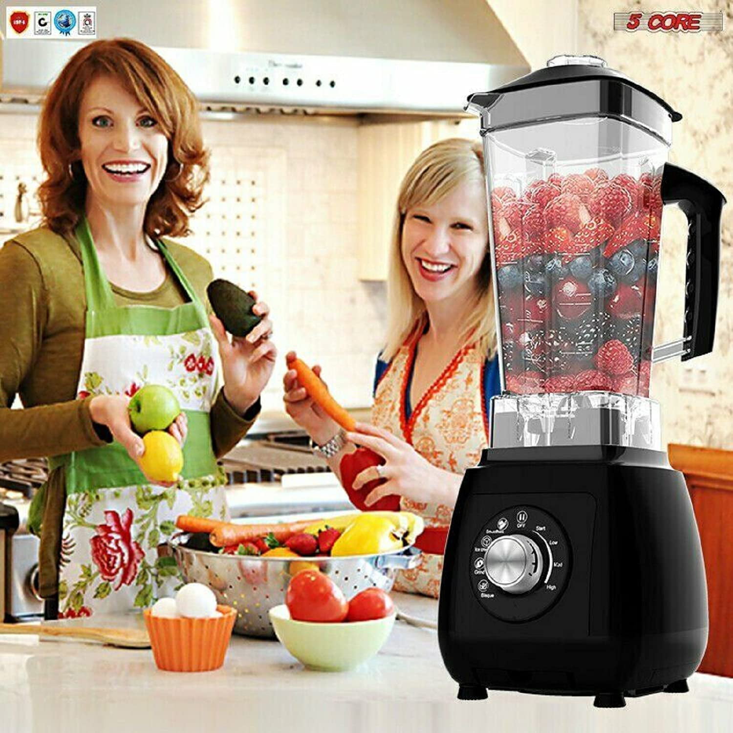 Details about   Professional Blender Touch Screen Soup Smoothie Shake 2000Watt 5Core JB 2000M 
