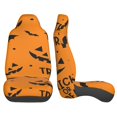 thumbnail image 3 of Vsdgher Trick Or Treat Automotive Seat Covers for Cars Trucks and SUVs – Car Seat Covers for Truck Seat Protectors Set of 2, 3 of 7