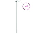 thumbnail image 5 of vidaXL Garden Plant Stakes Plant Support Stake Stick 20 Pcs Dark Green Steel, 5 of 22