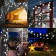 thumbnail image 4 of Solar Star Fairy Lights 23Ft 50LED Waterproof Star String Lights with Remote Solar Fairy Lights Outdoor Garden Decoration Lights for Christmas Patio Yard Wedding Party, 4 of 8