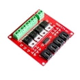 thumbnail image 2 of 4 - Botón MOSFET 4 de Del Módulo Del Interruptor Del CH para El Bricolaje Cola Placa del módulo de conmutación, 2 of 3