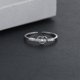 thumbnail image 3 of TO MY DAUGHTER RING Anillo Femenino Moda Personalidad Anillo Hueco Anillo Apertura Señoras Anillos, 3 of 7