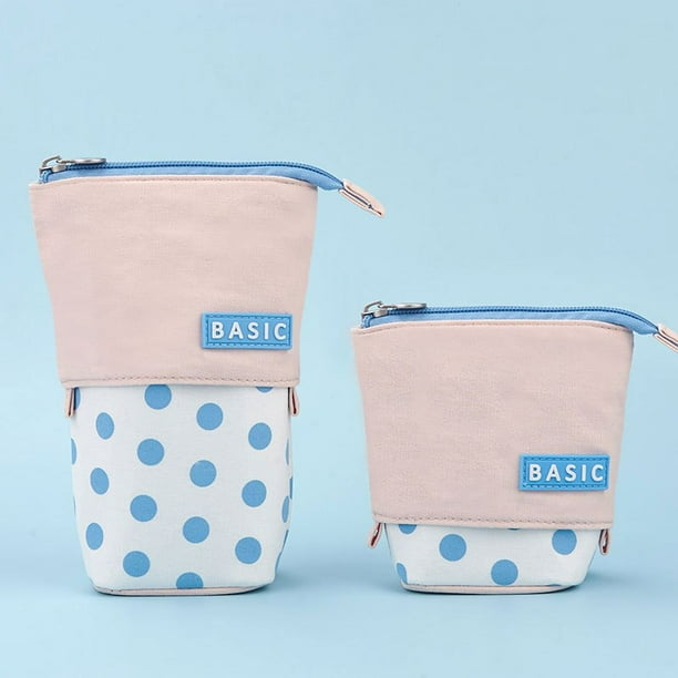 Estuche retráctil para lápices Boba, organizador multifunción, rosa, 1 unidad