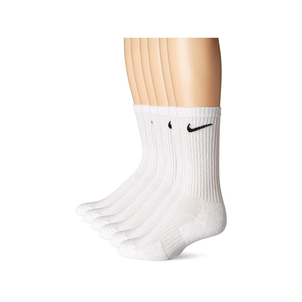 Nike - Nike Everyday Cushion Crew Socks, Unisex Nike Socks,, White ...