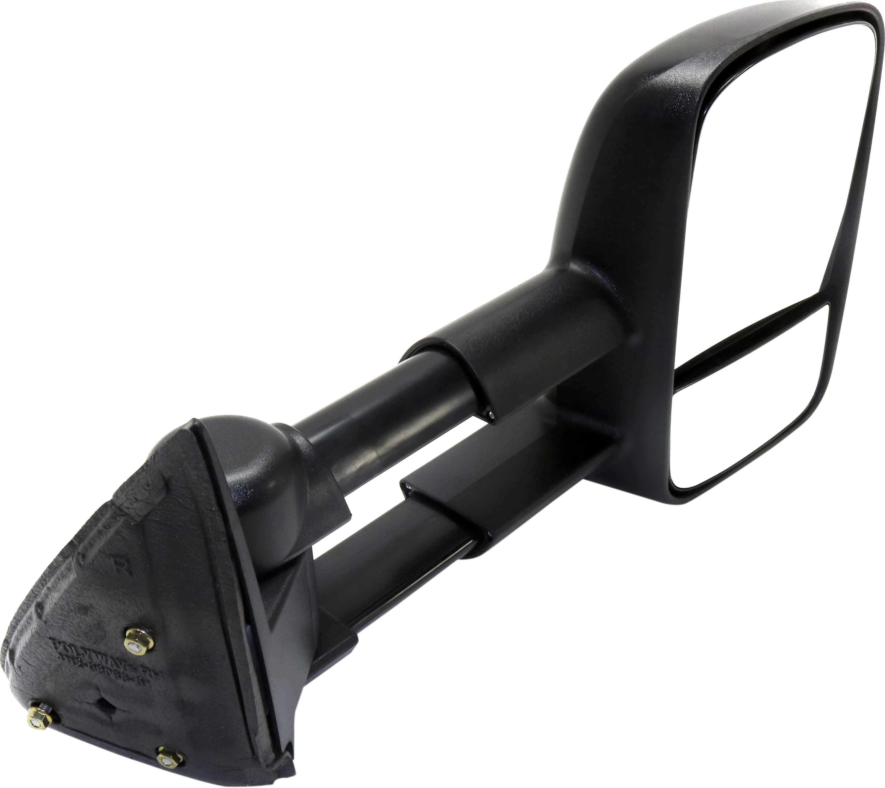 Kool Vue Towing Mirror Compatible With 2000, 2002-2006 Cadillac Escalade 2007 Chevrolet Silverado 1500 Classic Right Passenger Side w/ Blind Spot Corner Glass Textured Black