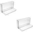 thumbnail image 6 of Masteelf 2pcs Wall-mounted Storage Rack Floating Shelves Adhesive Storage Stand Home Storage Holder, 6 of 8