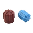 thumbnail image 2 of Pair Auto AC A\/C Valve Cap Refrigerant Valve High\/Low Voltage R134a Dust Cover, 2 of 11