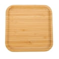 thumbnail image 4 of WORGEOUS Household Bamboo Plate Snack Plate Bamboo Storage Plate Fruit Serving Plate Bamboo Dessert Plate, 4 of 8