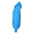 thumbnail image 6 of JERZEES IC49MR Ultimate CVC Hooded Sweatshirt-Soul Blue Heather-M, 6 of 6