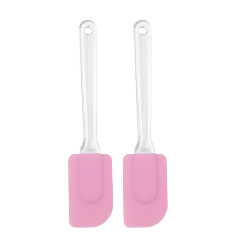 Kitchen Tools Pink Silicone Scraper Oil Brush Egg Whisk Spatula Silico –  TheTrendWillOut