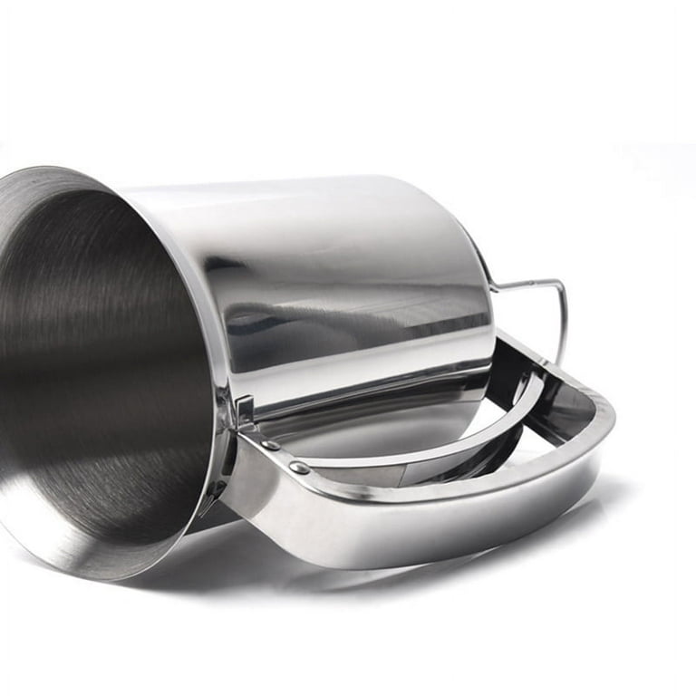 Household Stainless Steel Piston Funnel With Support Kitchen Tool Batter  Dispenser Funnels Cake Cupcake Dough Dispenser