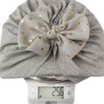 thumbnail image 6 of Summer Baby Girl Hat with Bow Hat Toddlers Soft Turban Knotting Hats Elastic Cap, 6 of 6