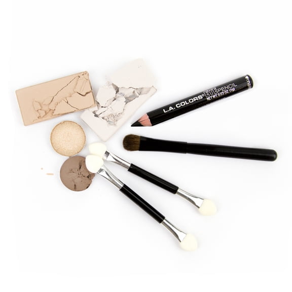 L.A. COLORS Eyeshadow, I Heart Makeup Palette, Darling, 0.14 oz