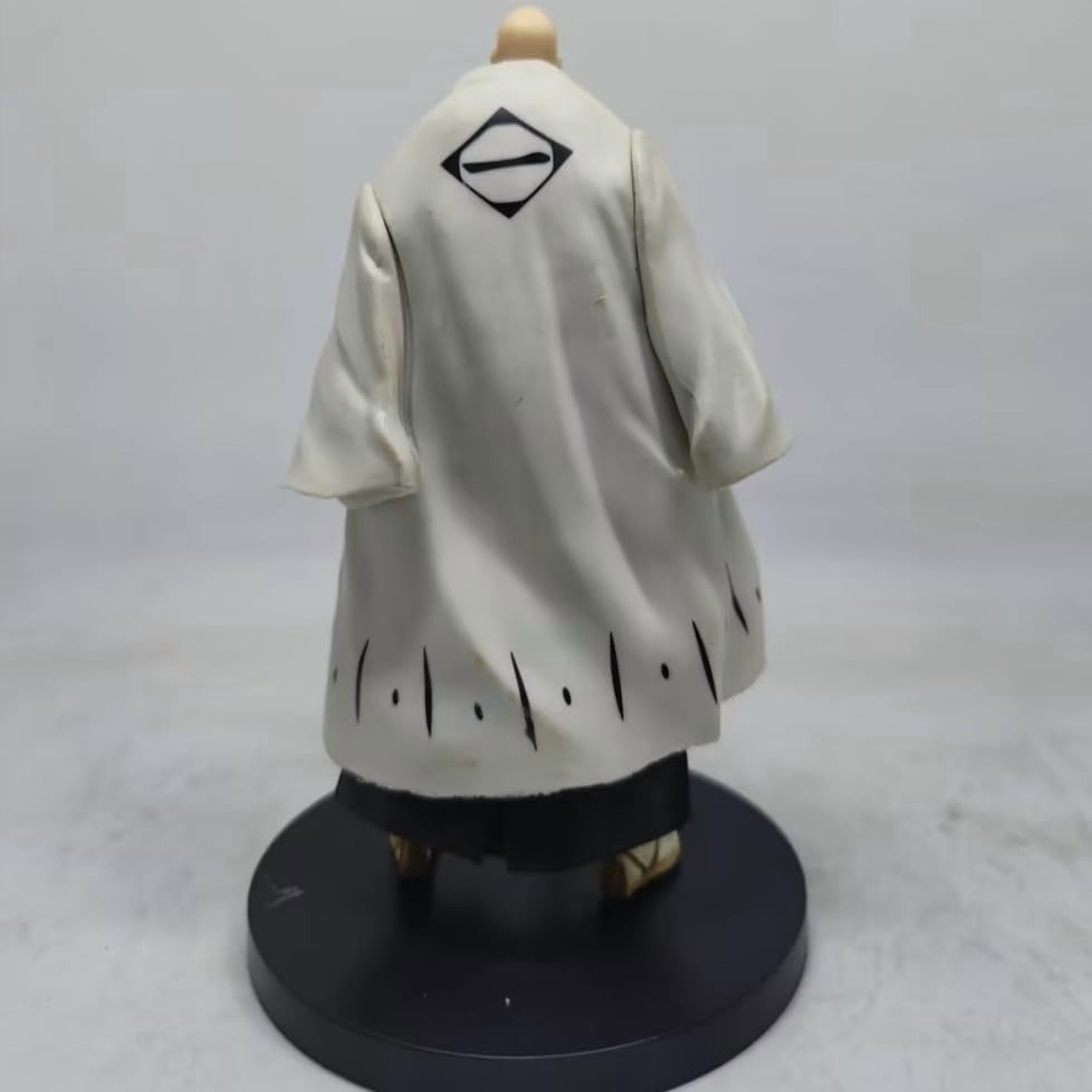 Newly Kuchiki Rukia Figure Kuchiki Byakuya Figure Shigekuni Figure Standing Anime Figures Handmade PVC Cartoon Character Model Craft Gift (Yamamoto Genryuusai Shigekuni)