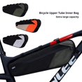 thumbnail image 1 of Bolsa para Sillín de Bicicleta, Bolsa Trasera para Sillín de Bicicleta de Montaña y Carretera, Cojín para Equipo de Ciclismo C, 1 of 1