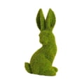 thumbnail image 3 of asddcavvf Resin Flocked Bunny Figurines Green Bunnies For Easter Small Decorative Rabbit Statues For Home Spring Tabletop Centerpiece Outdoor Decorating Cowboy Statue Bed Frame with Headboard, 3 of 9