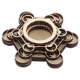 thumbnail image 1 of Crystal Ball Stand Crystal Ball Display Holder Table Centerpiece Desk Ornament, 1 of 8