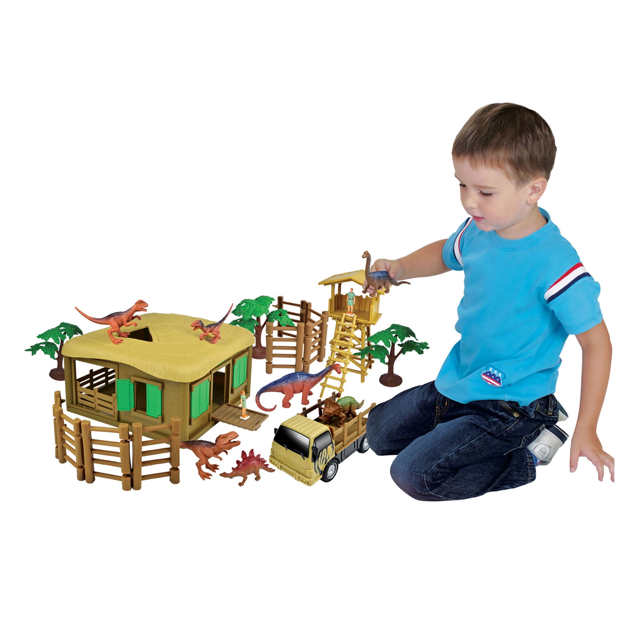 Red Box Pre-Historic Times Dinosaur Action Figure Playset, Children 3+ years