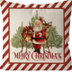 thumbnail image 3 of Nueva funda de almohada decorativa de Amazon con diseño de dulces de jengibre para Navidad, para sala de estar, hogar, fiesta, cojín festivo con borde cruzado, 3 of 5