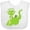 AA-White, variant on Inktastic Green Dragon Boys or Girls Baby Bib