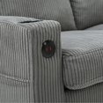 thumbnail image 6 of 78" Convertible Sectional Sofa, Modern L Shaped 3 Seat Couch with Reversible Storage Chaise for Small Space,Living Room,Apartment,light grey, 6 of 8
