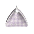 thumbnail image 4 of Picia Floral Purple Buffalo Plaid Pattern Long Tissue Box Cover,PVC Leather Triangle Holder,Tissue Box Holder with Magnetic Bottom,Facial Paper Organizer Dispenser-7.9"X4.9"X4.5", 4 of 9