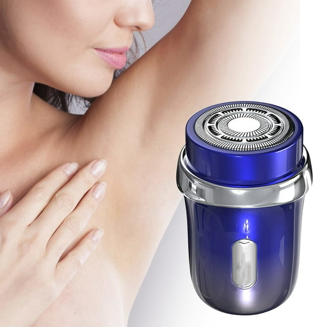 Riforla Rasoir pour Femmes Rasoir Humide/sec Utilisé pour l'Épilation du Visage, des Jambes et du Corps Entier Bleu
