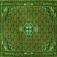 thumbnail image 1 of Ahgly Company Indoor Square Persian Green Traditional Area Rugs, 6' Square, 1 of 1