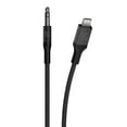 thumbnail image 1 of Scosche i3AUXB4SG-SP Braided 3.5mm AUX to Lightning Braided Audio Cable 4-ft, 1 of 9
