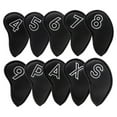 thumbnail image 2 of LOVIVER 10 pcs/Set Meshy Golf Iron Head Cover Golf Club Headcovers Fit Most Wedges Irons, 2 of 8