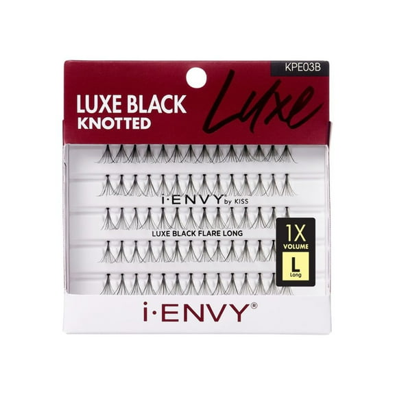 Kiss I Envy Luxe Black Long Lashes