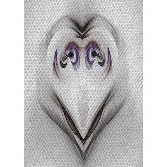 Ahgly Company Machine Washable Indoor Rectangle Transitional Gainsboro Gray Area Rugs, 6' x 9'