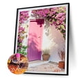 thumbnail image 1 of Cuadros Decorativos Kits de pintura de diamante 5D DIY Casa rosa Taladro redondo completo Decoración de pared Artesanía Wdftyju embutido en tela, 1 of 9